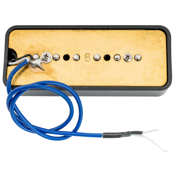 Part of wilkinson m series alnico 5 p90 soapbar bridge pickup for lp sg style electric guitar mx2071p