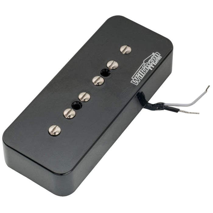 wilkinson m series alnico 5 p90 soapbar bridge pickup for lp sg style electric guitar mx2071p