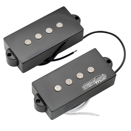 wilkinson m series wopb variable gauss vintage tone alnico 5 humbucker pickups set for 4 string precision bass mx2072