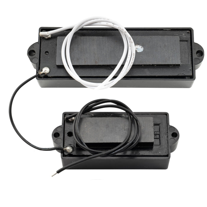 Part of wilkinson m series wopb5 variable gauss classic ceramic humbucker pickups set for 5 string precision bass mx2075