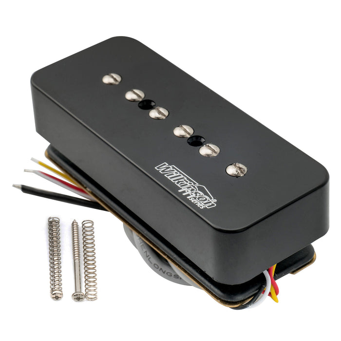 wilkinson m series stacked p90 soapbar ceramic humbucker sized single coil pickup neck pickup 10k for sg lp style electric guitar mx2078p details