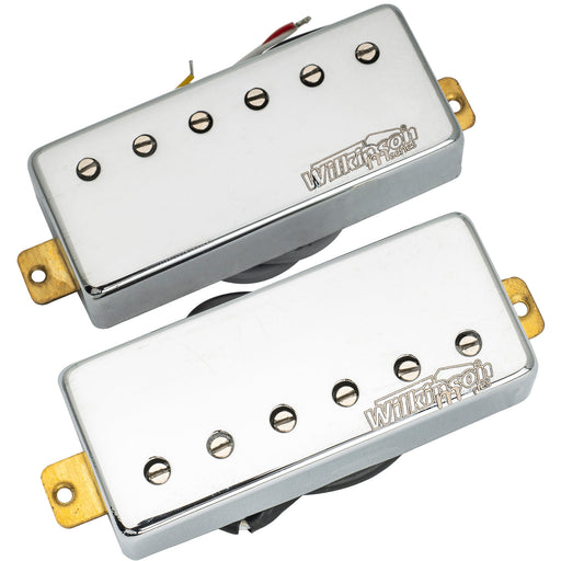 wilkinson m series ceramic mini humbuckers electric guitar neck and bridge pickups set for lp fire bird mx2080crmx2081cr