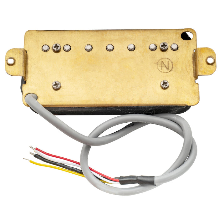Part of wilkinson m series woh classical open style ceramic humbucker neck pickup for 7 string electric guitar mx2082bk