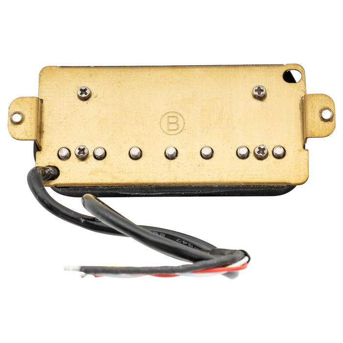 Part of wilkinson m series woh classical open style ceramic humbucker bridge pickup for 7 string electric guitar mx2083bk