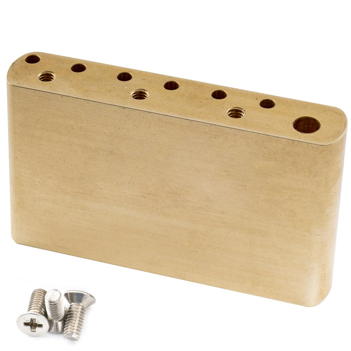 Part of musiclily ultra 52 5mm2 1 16 inch full solid brass standard mim style tremolo block for mexico fender strat and china made squier classic vibe special electric guitar 42mm tall mx2092
