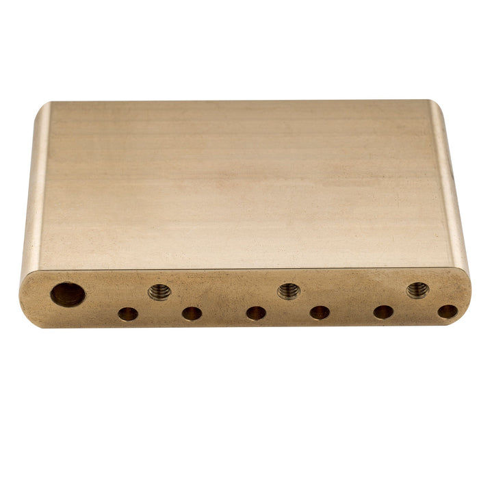 detail of musiclily ultra 52 5mm2 1 16 inch full solid brass standard mim style tremolo block for mexico fender strat and china made squier classic vibe special electric guitar 42mm tall mx2092