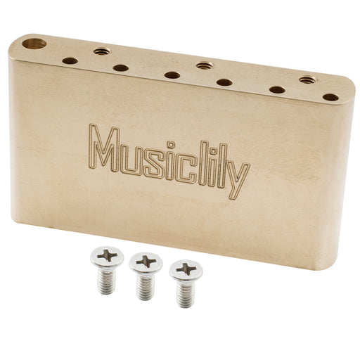 musiclily ultra 56 5mm2 7 32 inch full solid brass threaded in style standard tremolo block for usa mexico made fender vintage strat style classic series electric guitar 42mm tall mx2093