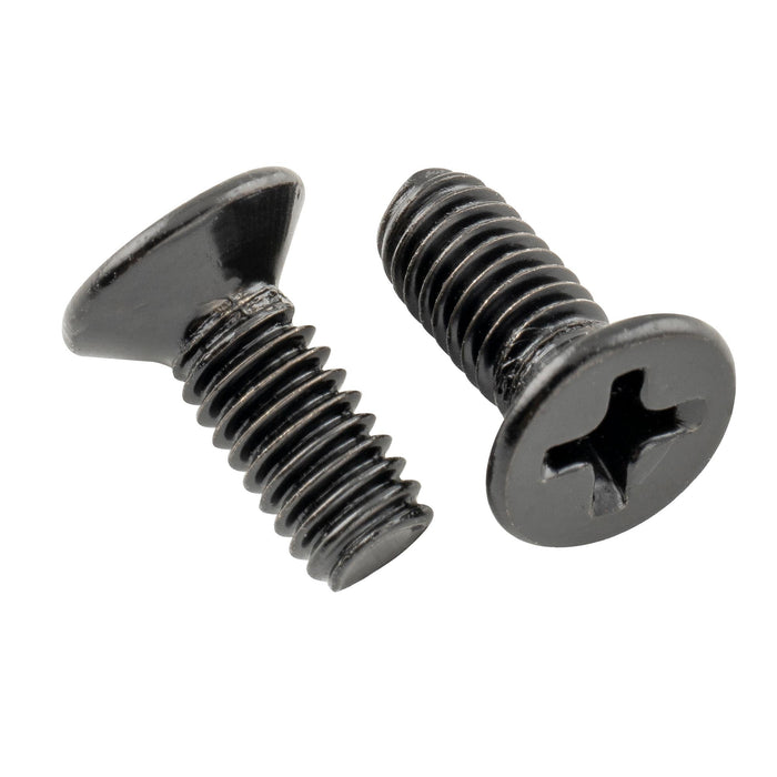 Musiclily Pro Metrische M4X10mm Edelstahl-Phillips-Einbauschrauben für importierten Strat-Style-E-Gitarren-Tremoloblock, Set von 10