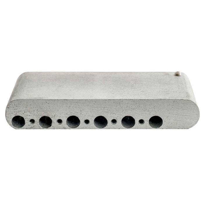 detail of wilkinson m series 54mm2 1 8 inch st tremolo bridge block 40mm tall for wilkinson strat style electric guitar mx2095cr