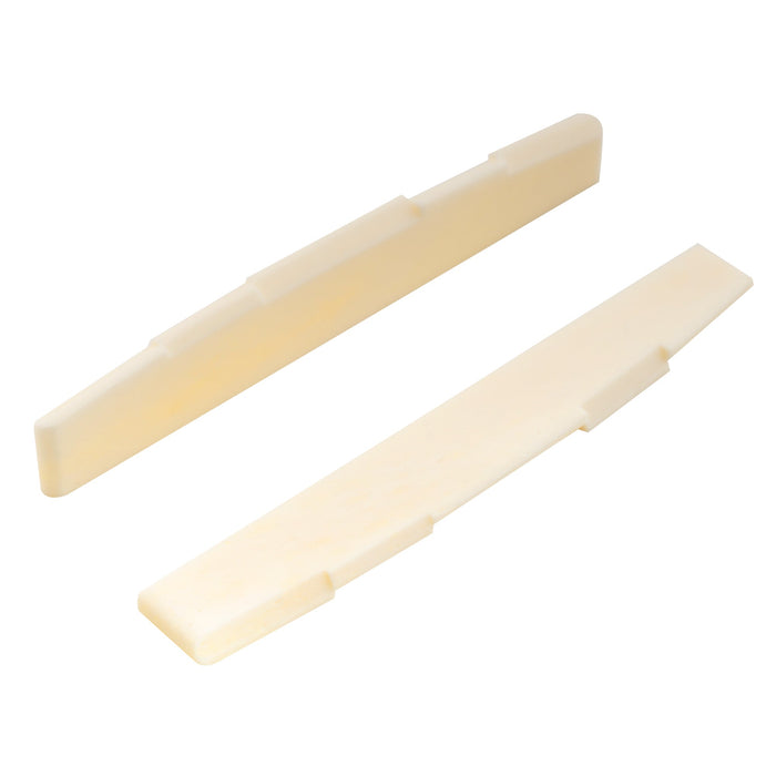 musiclily pro 73 15mm universal compensated bone saddle for 6 string acoustic guitar mx2097 2p details