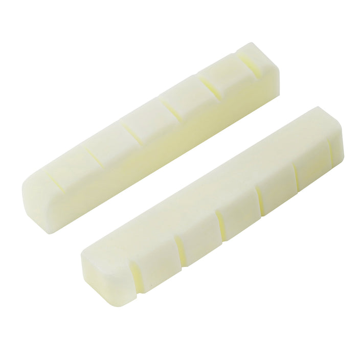 musiclily pro 42 95mm flat bottom slotted electric and acoustic guitar bone nut for 6 string ibanez and prs mx2098 2p details