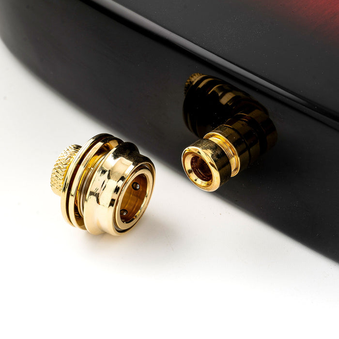 Application of musiclily pro zinc alloy heavy duty guitar strap locks security straplocks system for strat tele style electric guitar or bass mx2112 2p