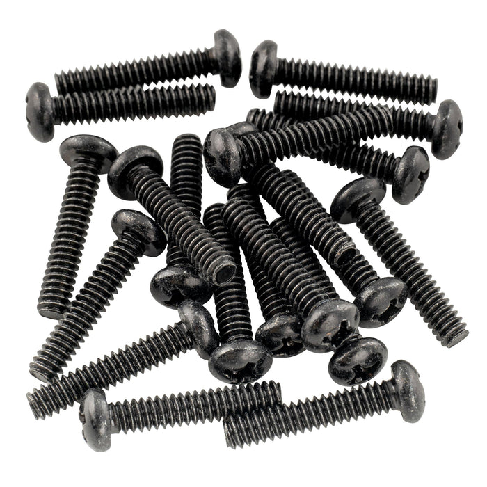 musiclily basic steel unc 6 32 inch thread 3 5 18mm strat style single coil pickup mounting screws for st electric guitar mx2114 20p