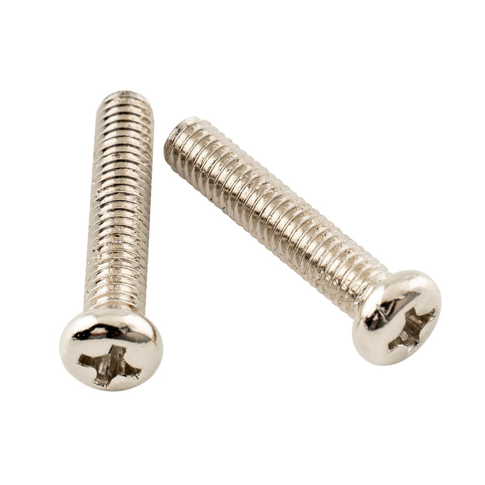 detail of musiclily basic metric thread m4 20mm pan head tele style bridge pickup mounting screws mx2119 20p