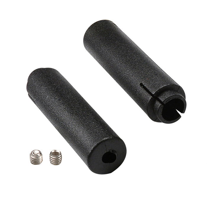 musiclily basic rubber sleeve and set screw set for wilkinson m series 5mm push in style tremolo arm block mounting replacement mx2203 2