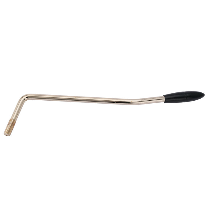 musiclily pro steel m6 threaded in tremolo arm whammy bar 6mm vibrato arm for squier strat style electric guitar mx2205p, gold