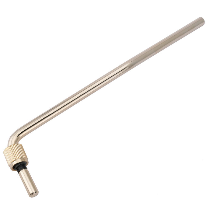 musiclily pro 6mm collared tremolo arm whammy bar vibrato arm for floyd rose double locking tremolo bridge electric guitar mx2206p, gold