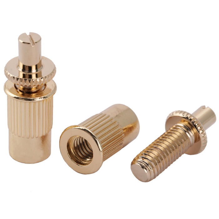 Musiclily Pro Metrische Befestigungsbolzen und Büchse für importierte LP - Stil Elektrogitarre Nashville Tunematic - Brücke, Set von 2