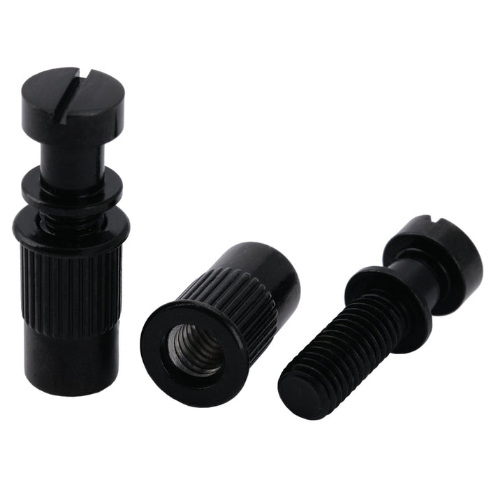 detail of musiclily pro metric mounting stud and bushing for epiphone lp style electric guitar bridge stop tailpiece mx2211 2p