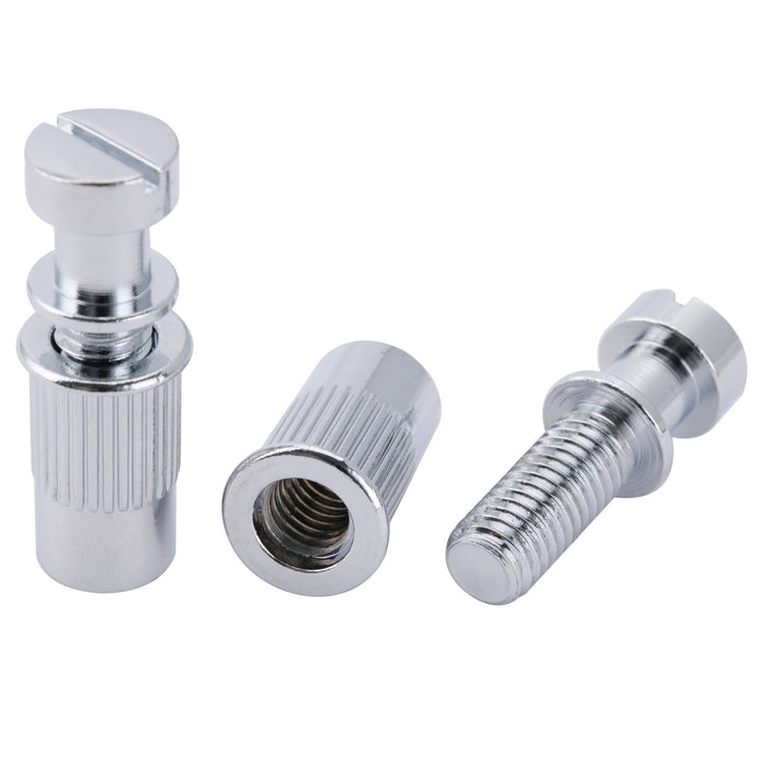 musiclily pro metric mounting stud and bushing for epiphone lp style electric guitar bridge stop tailpiece mx2211 2p, gold