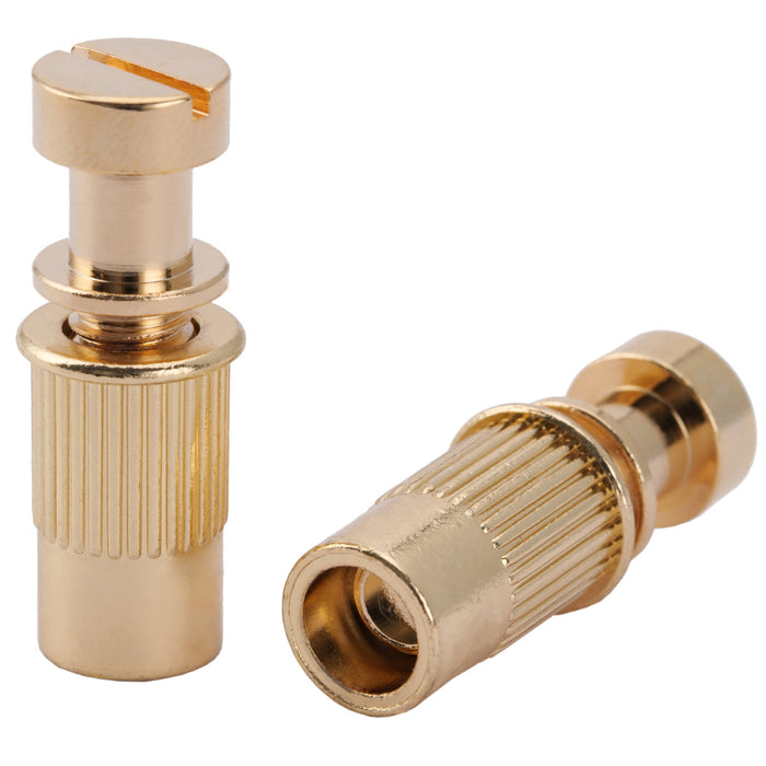Parafuso de Montagem Métrico e Bucha Musiclily Pro para Ponte Stop Tailpiece da Guitarra Elétrica estilo LP Epiphone, Conjunto de 2