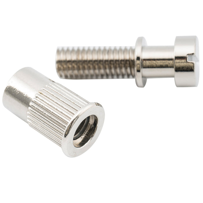 Parafuso de Montagem Métrico e Bucha Musiclily Pro para Ponte Stop Tailpiece da Guitarra Elétrica estilo LP Epiphone, Conjunto de 2