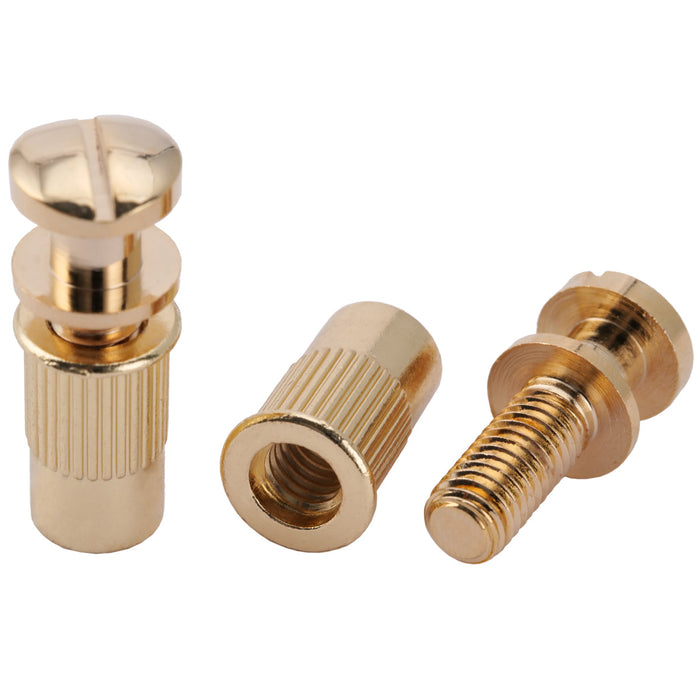 Parafuso de Montagem Métrico e Bucha Musiclily Pro para Ponte Envolvente de Violão Elétrico estilo Epiphone LP, Conjunto de 2