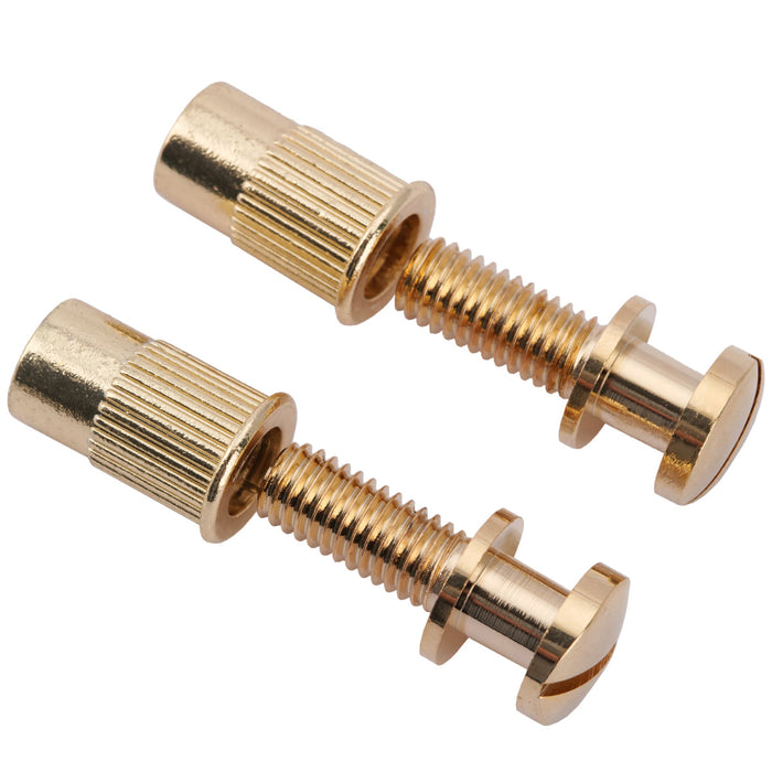 Parafuso de Montagem Métrico e Bucha Musiclily Pro para Ponte Envolvente de Violão Elétrico estilo Epiphone LP, Conjunto de 2