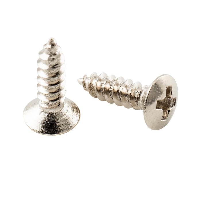 ミュージックリリー ベーシック 2.5x10mm スチールメートルねじギターピックガードジャックとトラスロッドカバーマウントネジ エピフォンレスポールスタイルギター用、20個セット