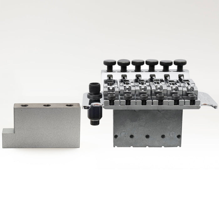 Application of musiclily ultra 32mm full solid steel l shaped tremolo block for electric guitar floyd rose locking tremolo bridge mx2235p