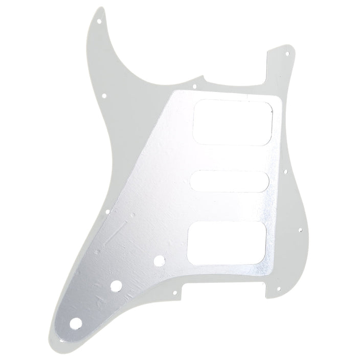 Musiclily Pro Battipenna per chitarra con angoli arrotondati HSH a 11 fori per chitarra elettrica stile American Mexican Fender Standard Strat, 3 strati/4 strati