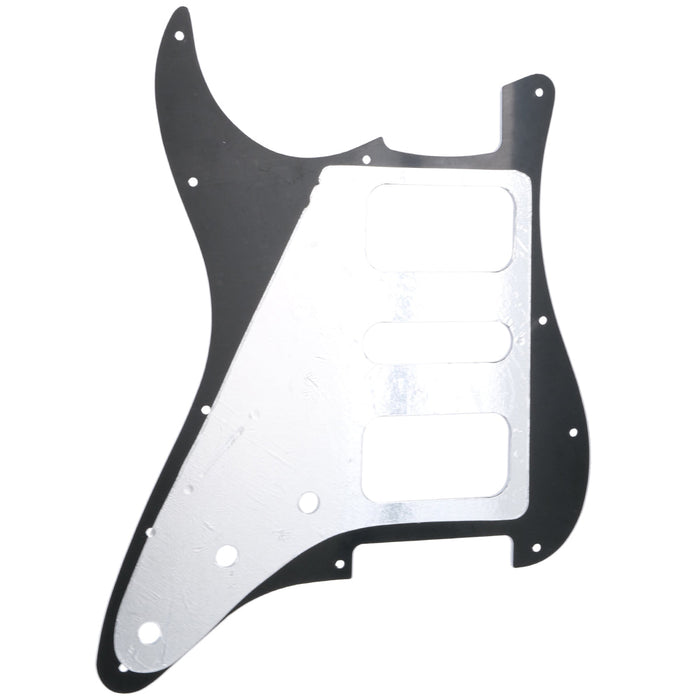 Musiclily Pro Battipenna per chitarra con angoli arrotondati HSH a 11 fori per chitarra elettrica stile American Mexican Fender Standard Strat, 3 strati/4 strati