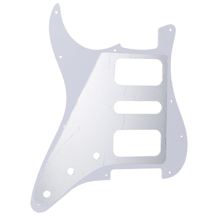 Musiclily Pro Battipenna per chitarra con angoli arrotondati HSH a 11 fori per chitarra elettrica stile American Mexican Fender Standard Strat, 3 strati/4 strati