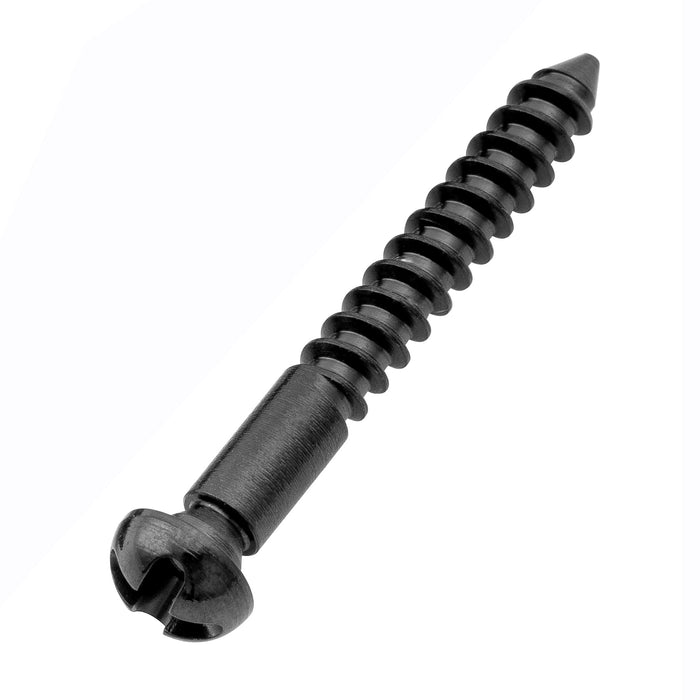 musiclily ultra 3 5 30mm stainless steel mounting screws for electric guitar prs style tremolo bridge mx2250p, black