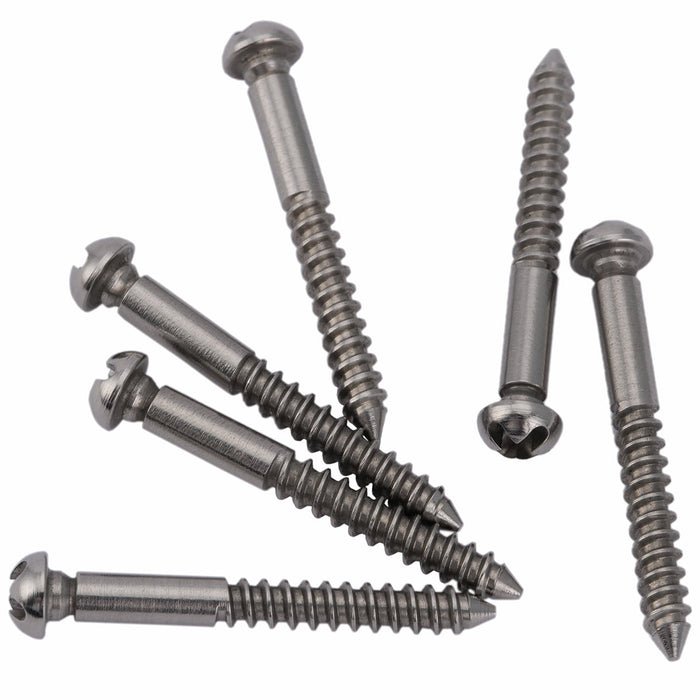 musiclily ultra 33mm stainless steel mounting screws for electric guitar prs style tremolo bridge mx2251nu 6