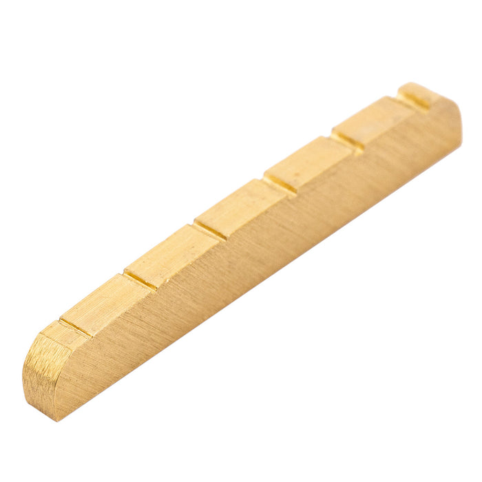 Part of musiclily basic 6 string electric guitar pre slotted brass nut mx2299