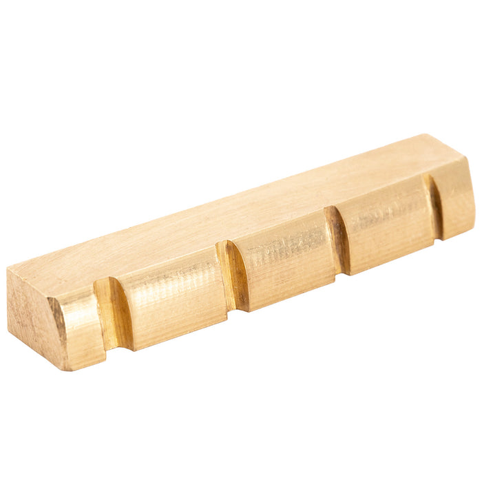 musiclily basic 4 string electric bass pre slotted brass nut 43x6x9mm mx2301 details