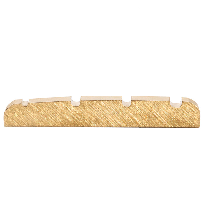 musiclily basic 4 string electric bass pre slotted brass nut 42x3 5x6mm mx2303