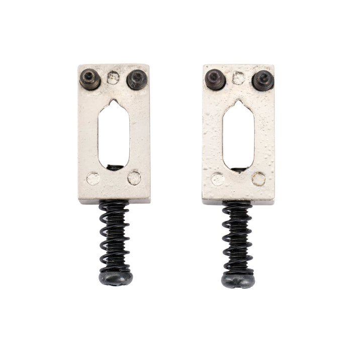 wilkinson m series 10 8mm modern style saddles for imported strat tele style electric guitar wilkinson m series bridge mx2341 2p, nickel