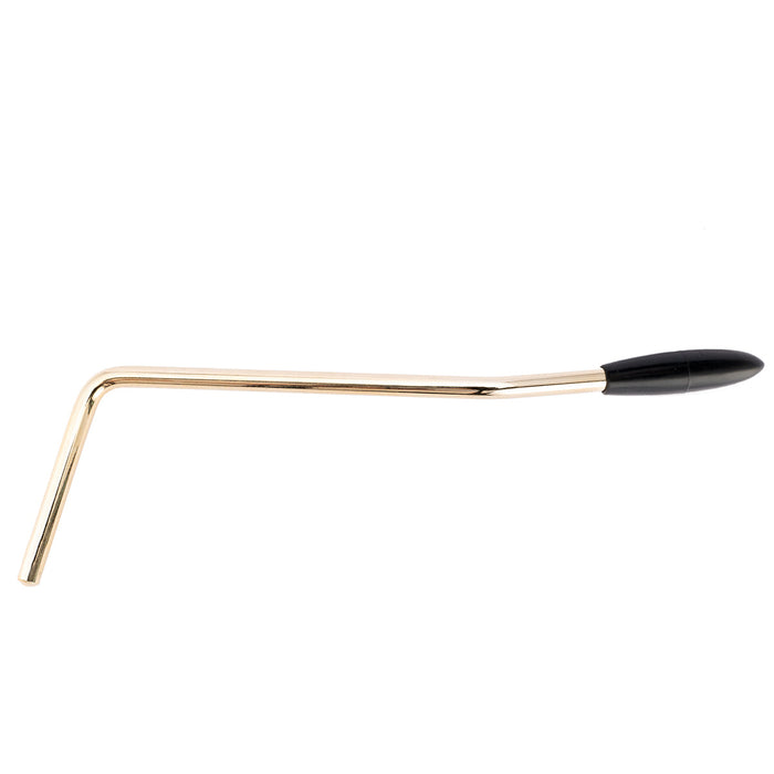 wilkinson wvc tremolo bridge 5mm steel push in style tremolo arm whammy bar vibrato arm mx2349p, gold