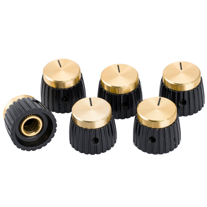 Part of musiclily pro universal amp amplifier push on knobs with set screw for all potentiometers marshall amplifiers