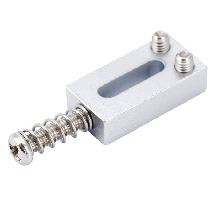 musiclily ultra 10 5mm modern style rectangle full solid brass saddles for strat tele style electric guitar mx2370 6p