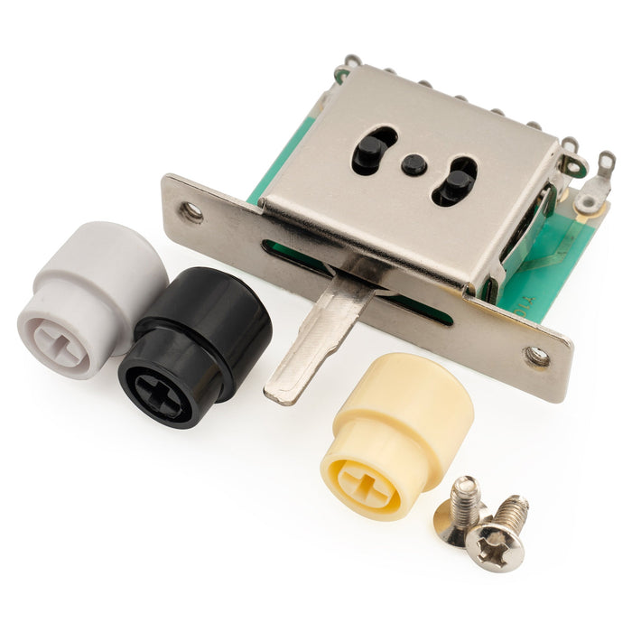 Selector de pastillas Musiclily Pro de 3 vías tipo blade para guitarra eléctrica estilo Tele importada