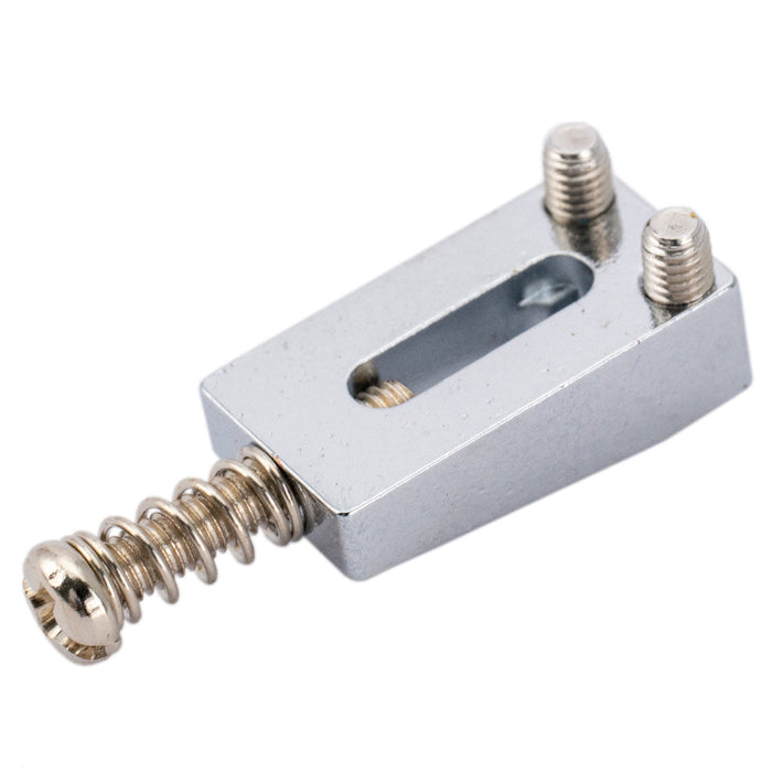 Puente de trémolo Wilkinson WVP de acero inoxidable de 10,8 mm para guitarra eléctrica estilo Strat importada (juego de 6)