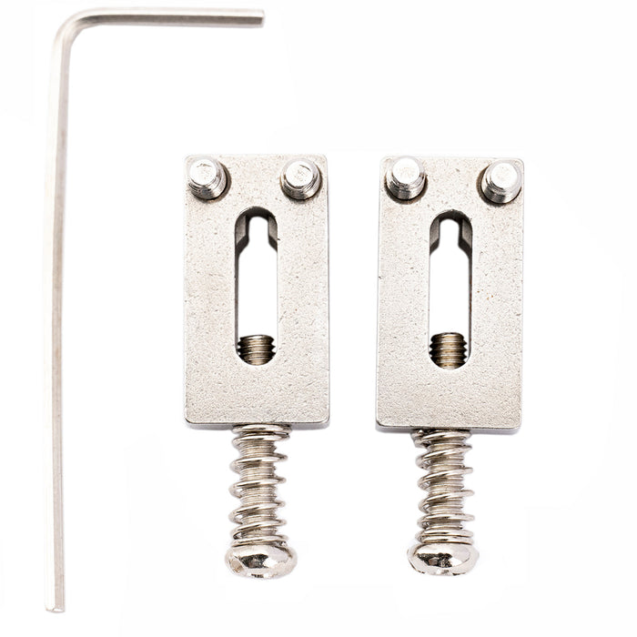 Part of wilkinson wvp tremolo bridge 10 8mm stainless steel saddles for imported strat style electric guitar mx2376nu 2