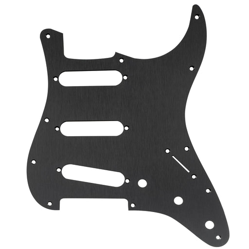 musiclily ultra 11 holes anodized aluminum st sss guitar pickguard for american mexican fender standard strat style electric guitar mx2377p