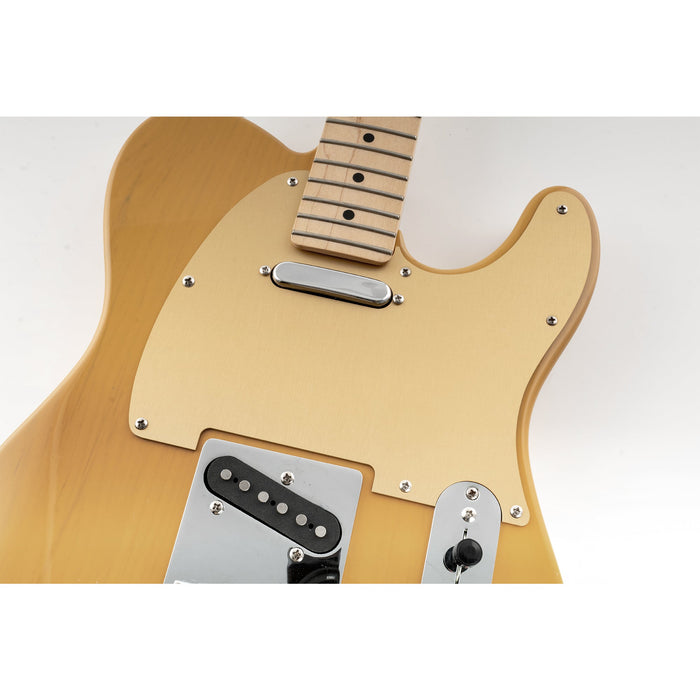 Golpeador de guitarra Musiclily Ultra de aluminio anodizado de 8 agujeros para guitarra eléctrica Fender Standard Tele estilo americano mexicano