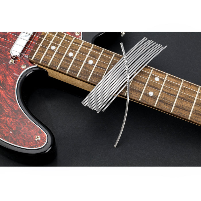 Application of sintoms rss230140 rss250118 ringing stainless steel series 2 3mm 2 5mm fret wire set for electric guitar mx2405