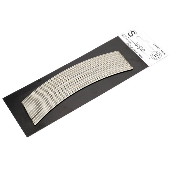 sintoms e210128 e215114 elite series nickel silver extra hard 2 1mm 2 2mm small fret wire set for classic acoustic guitar mx2410