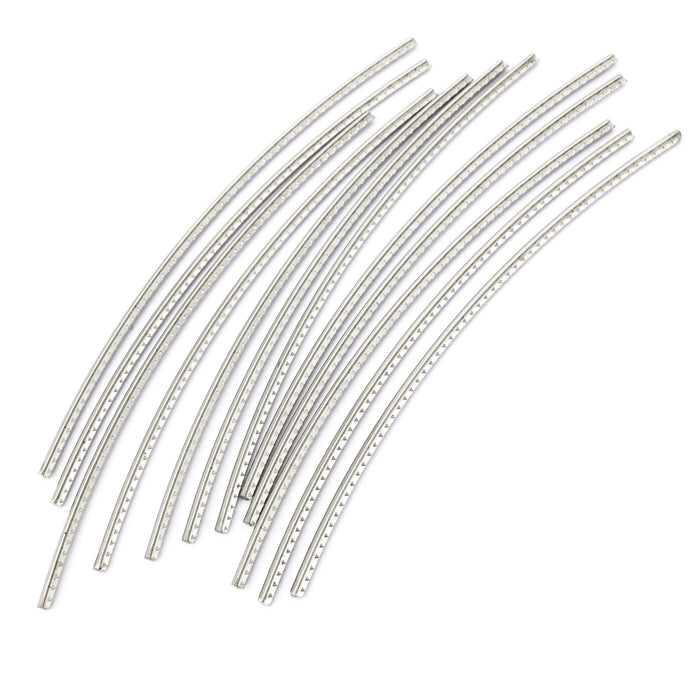 Part of sintoms e230140 e249119 elite series nickel silver extra hard 2 3mm 2 5mm medium fret wire set for electric guitar mx2412